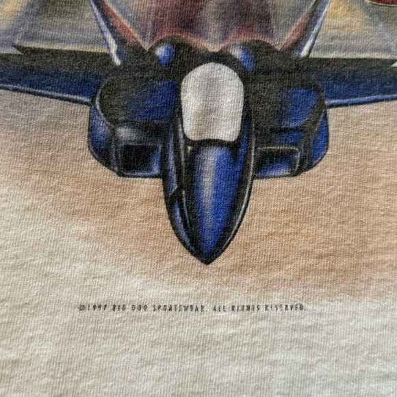 1997 Big Dogs “Top Dog” Vintage T-Shirt - Picture 3 of 9